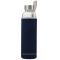 Custom 500ml professional sport high-end cycle bpa free glass h20 water bottle